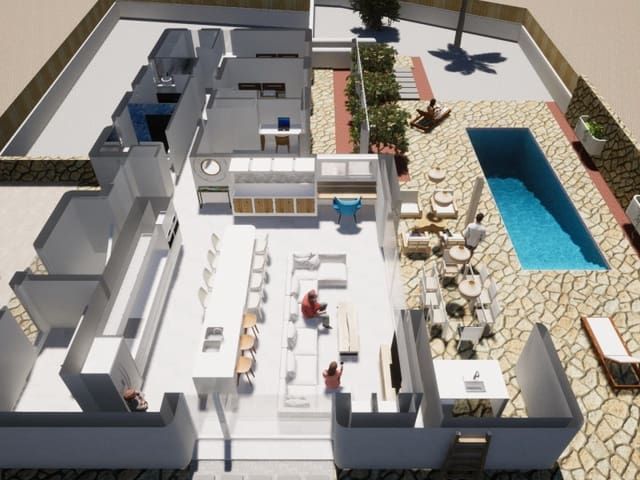 3 Zimmer Villa zu verkaufen in Alfaz del Pi / L'Alfàs del Pi mit Pool - 691.000 € (Ref: 9374446)