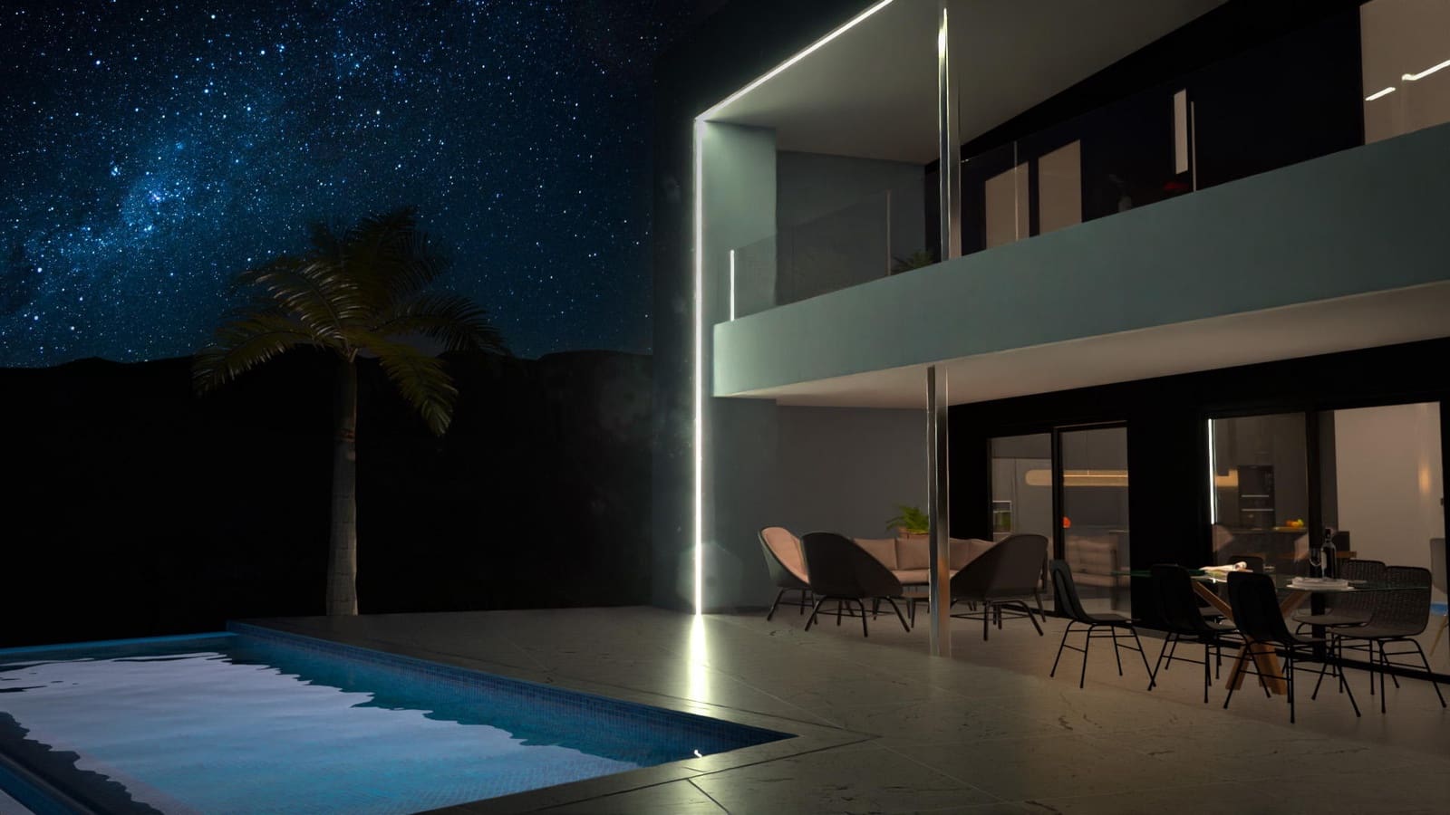 3 chambre Villa/Maison à vendre à La Nucia avec piscine - 865 000 € (Ref: 9374448)