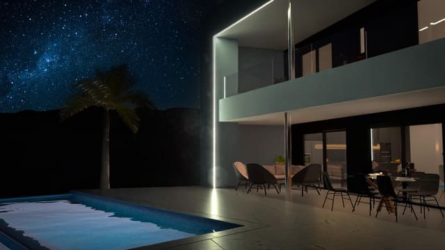 Chalet de 3 habitaciones en La Nucia en venta con piscina - 865.000 € (Ref: 9374448)