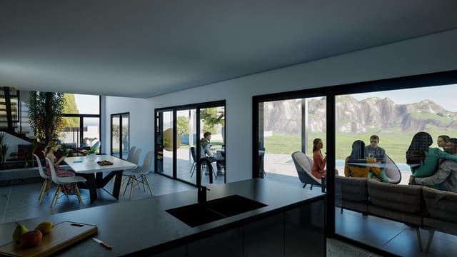 Chalet de 3 habitaciones en La Nucia en venta con piscina - 865.000 € (Ref: 9374448)