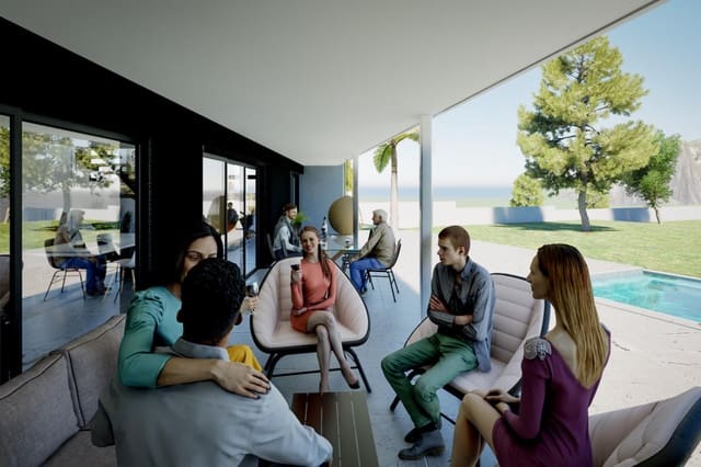 3 sypialnia Willa na sprzedaż w La Nucia z basenem - 865 000 € (Ref: 9374448)