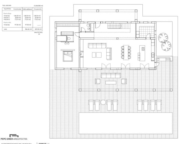 4 chambre Villa/Maison à vendre à Moraira, Teulada-Moraira avec piscine - 1 795 000 € (Ref: 9374452)