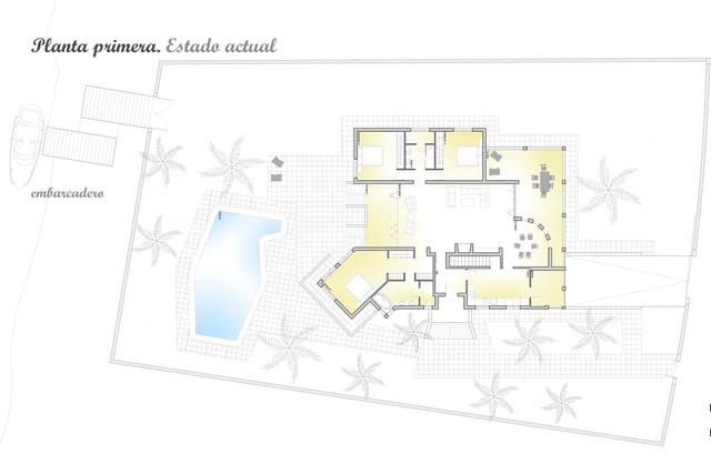 3 quarto Moradia para venda em La Manga del Mar Menor com piscina - 780 000 € (Ref: 9374456)