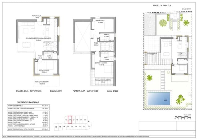 3 sovrum Villa till salu i Finestrat med pool - 1 195 000 € (Ref: 9374461)