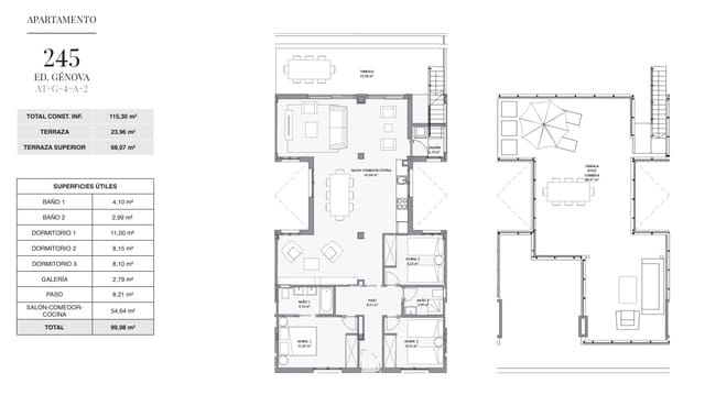 2 soveværelse Lejlighed til salg i Alfaz del Pi / L'Alfàs del Pi med swimmingpool - € 580.000 (Ref: 9374476)