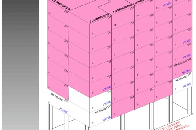 2 makuuhuone Asunto myytävänä paikassa La Manga del Mar Menor mukana uima-altaan - 213 259 € (Ref: 9374484)