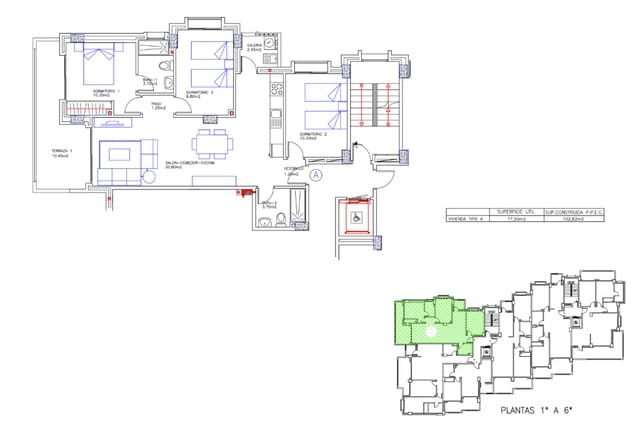 2 makuuhuone Asunto myytävänä paikassa La Manga del Mar Menor mukana uima-altaan - 213 259 € (Ref: 9374484)