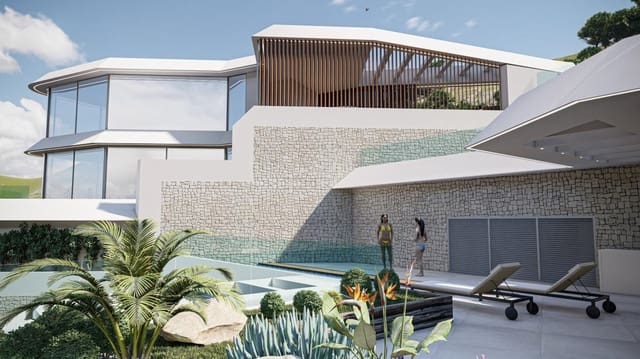 Chalet de 4 habitaciones en Calpe / Calp en venta con piscina - 2.200.000 € (Ref: 9374488)