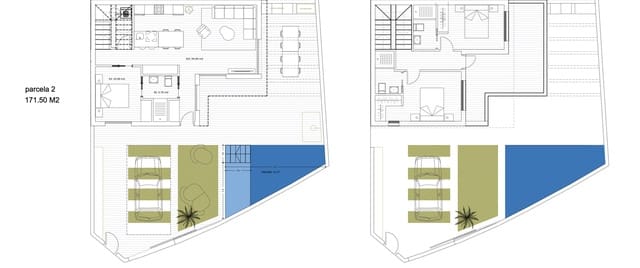 3 makuuhuone Huvila myytävänä paikassa San Pedro del Pinatar mukana uima-altaan - 499 950 € (Ref: 9374489)
