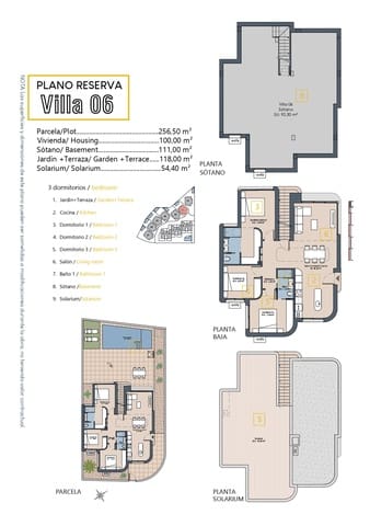 3 quarto Moradia para venda em Los Alcázares com piscina - 589 900 € (Ref: 9374491)