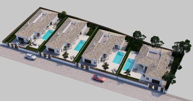 3 sovrum Villa till salu i San Pedro del Pinatar med pool - 809 950 € (Ref: 9374492)