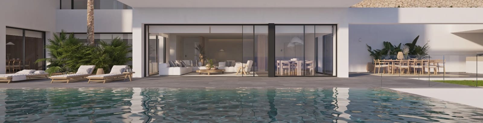 4 makuuhuone Huvila myytävänä paikassa Benissa mukana uima-altaan - 3 410 000 € (Ref: 9374495)