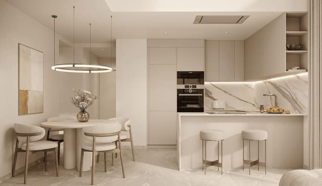 3 sypialnia Apartament na sprzedaż w Calpe / Calp z basenem - 440 000 € (Ref: 9374497)