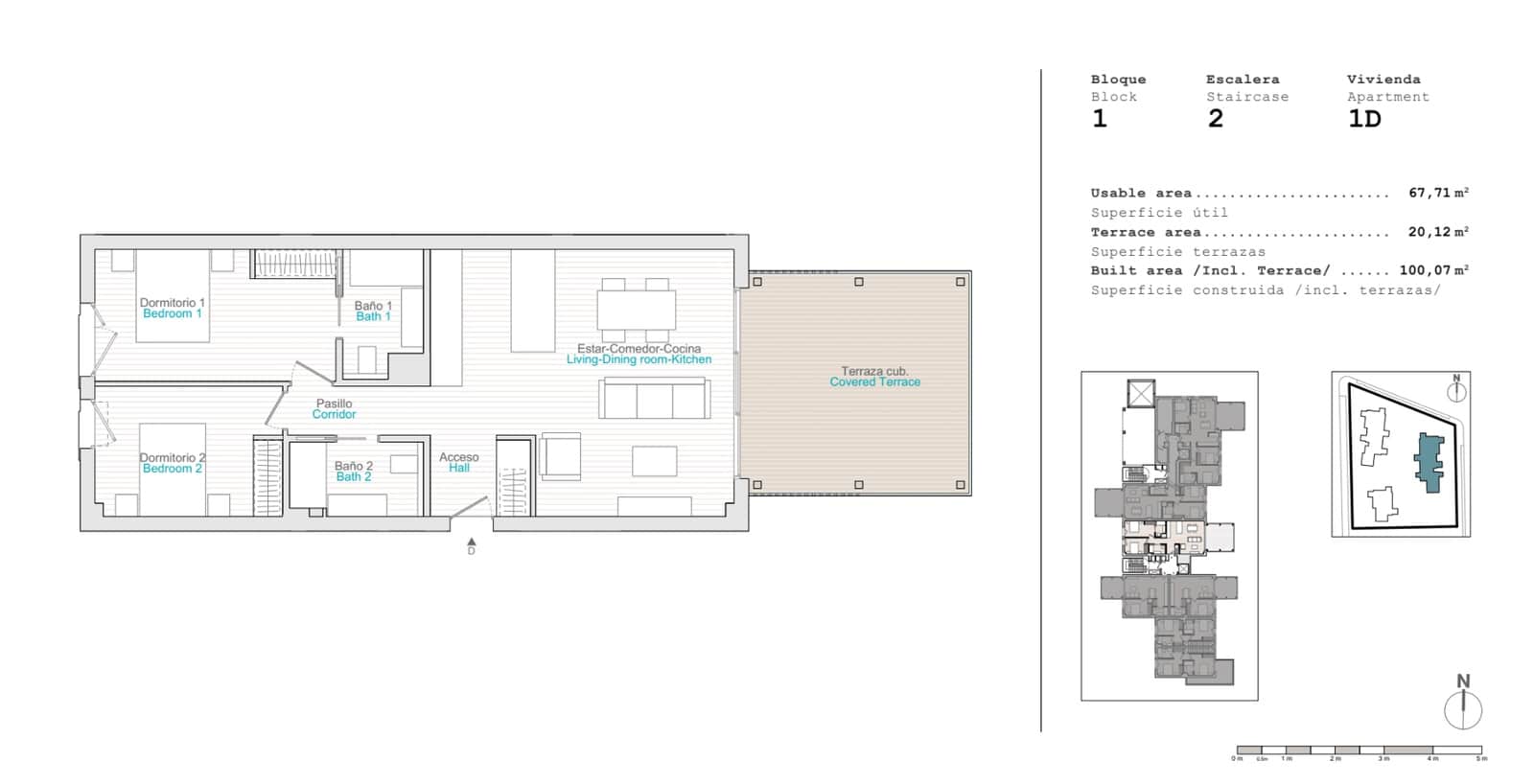 2 soverom Penthouse til salgs i El Vergel / Verger med svømmebasseng - € 366 000 (Ref: 9374504)
