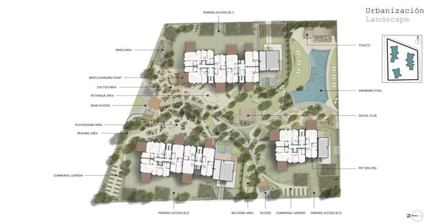 2 quarto Penthouse para venda em El Vergel / Verger com piscina - 366 000 € (Ref: 9374504)