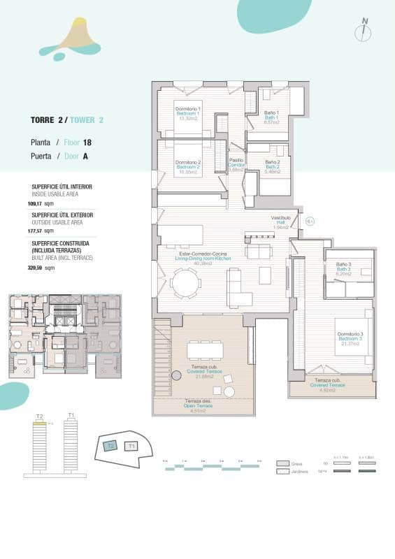 Apartamento de 3 habitaciones en Calpe / Calp en venta con piscina - 1.650.000 € (Ref: 9374511)