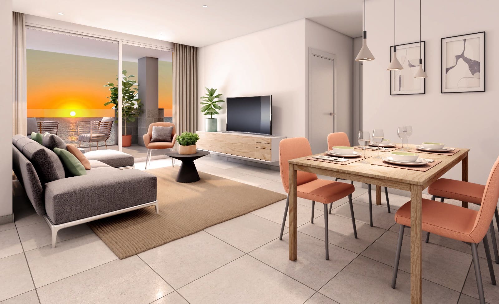 1 slaapkamer Penthouse te koop in La Manga del Mar Menor met zwembad - € 280.000 (Ref: 9374526)