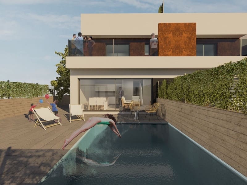 3 sypialnia Dom na sprzedaż w San Javier z basenem - 425 000 € (Ref: 9374528)