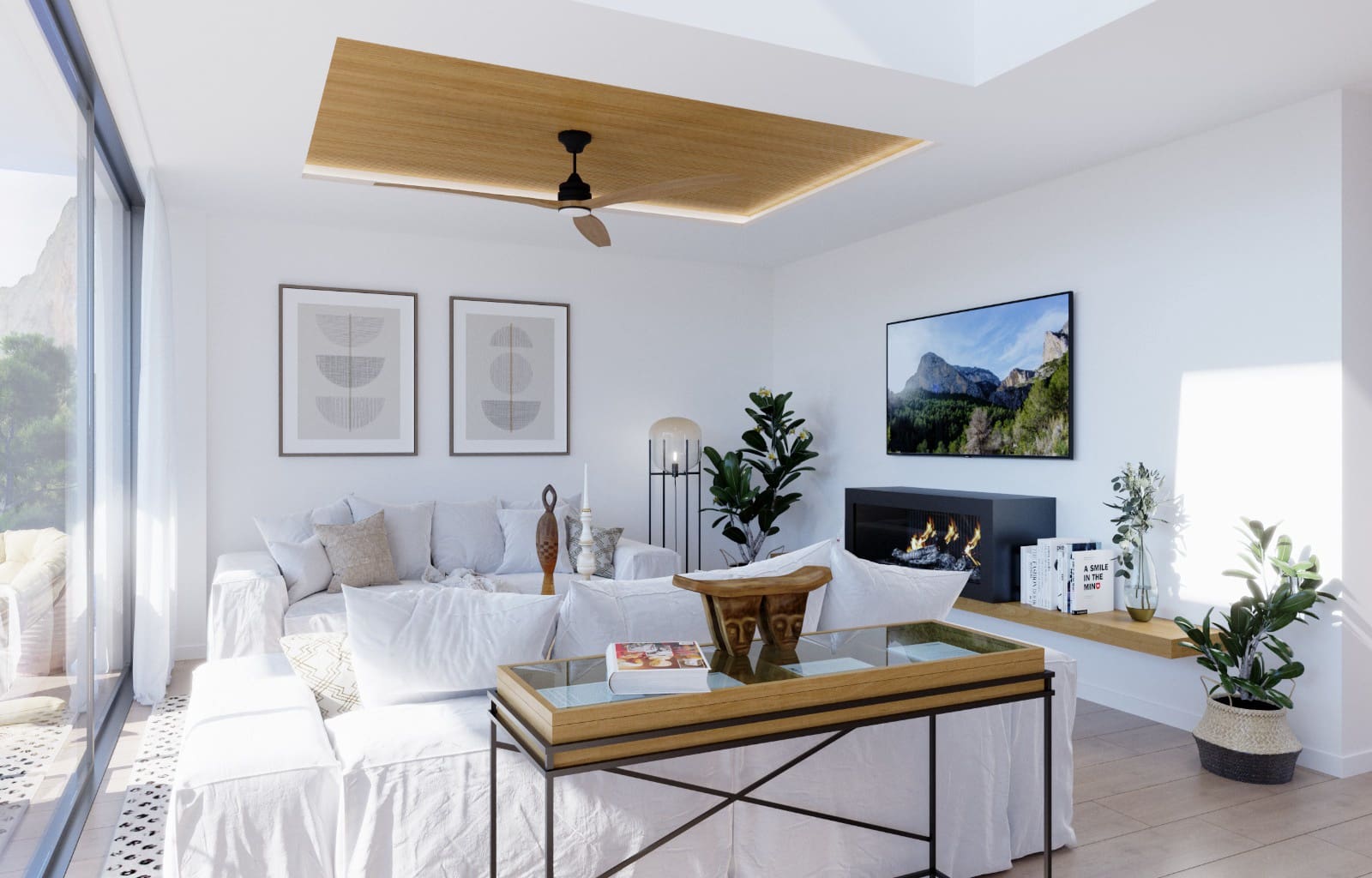 3 Zimmer Villa zu verkaufen in Polop mit Pool - 860.000 € (Ref: 9374531)