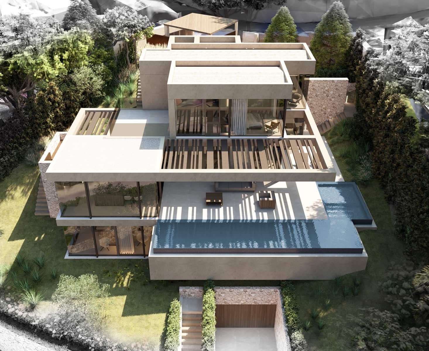 Chalet de 3 habitaciones en Moraira en venta con piscina - 6.500.000 € (Ref: 9374534)