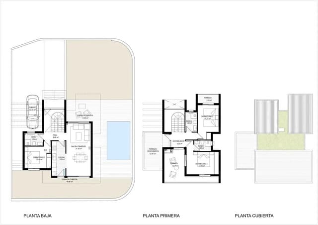 3 makuuhuone Huvila myytävänä paikassa La Nucia mukana uima-altaan - 585 000 € (Ref: 9374536)