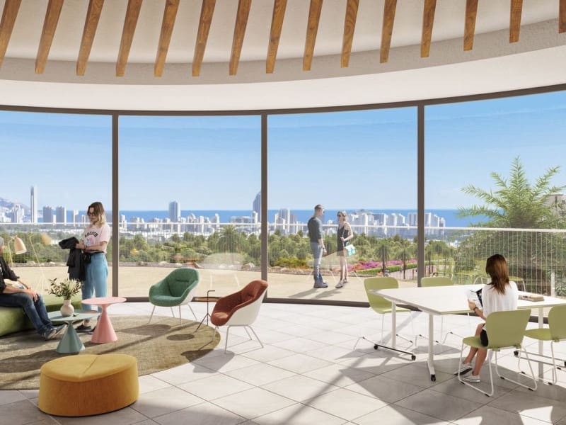 2 bedroom Apartment for sale in Finestrat with pool - € 550,000 (Ref: 9374549)