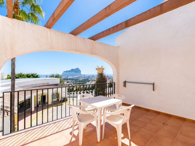 1 sovrum Lägenhet till salu i Calpe / Calp med pool - 180 000 € (Ref: 9596770)