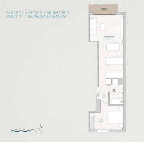 1 sypialnia Apartament na sprzedaż w La Villajoyosa / Vila Joiosa z basenem - 249 000 € (Ref: 9597275)