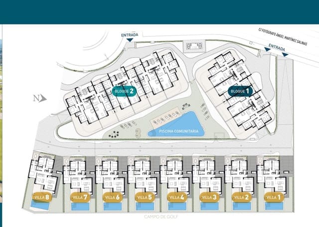 2 soverom Leilighet til salgs i Los Alcázares med svømmebasseng - € 279 000 (Ref: 9597283)
