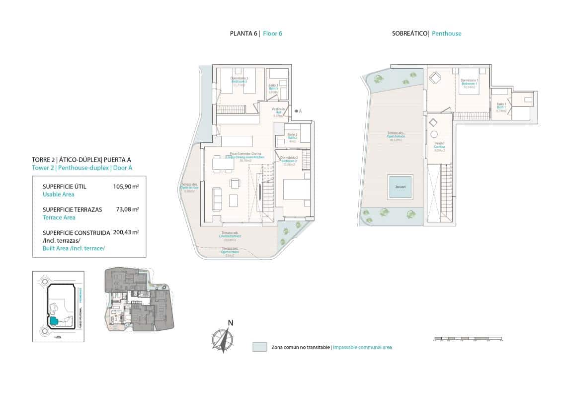 1 bedroom Apartment for sale in La Villajoyosa / Vila Joiosa with pool - € 340,000 (Ref: 9713906)