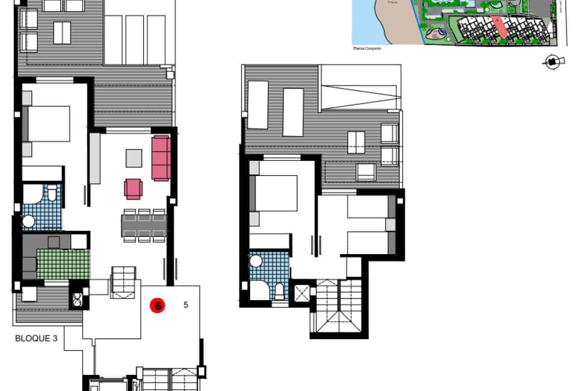 Apartamento de 3 habitaciones en Dénia en venta con piscina - 650.000 € (Ref: 9713959)