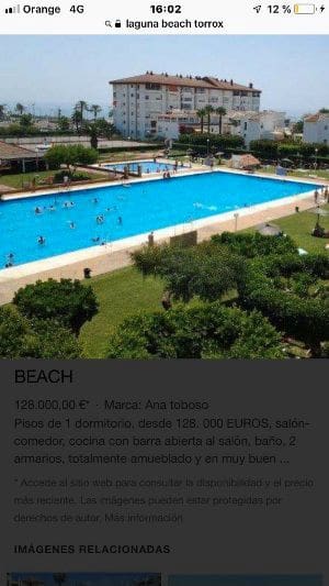 1 soverom Leilighet til leie i Torrox med svømmebasseng - € 800 (Ref: 9221885)