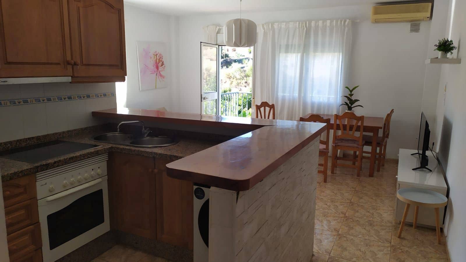 1 sovrum Lägenhet att hyra i Frigiliana med pool garage - 600 € (Ref: 9357572)