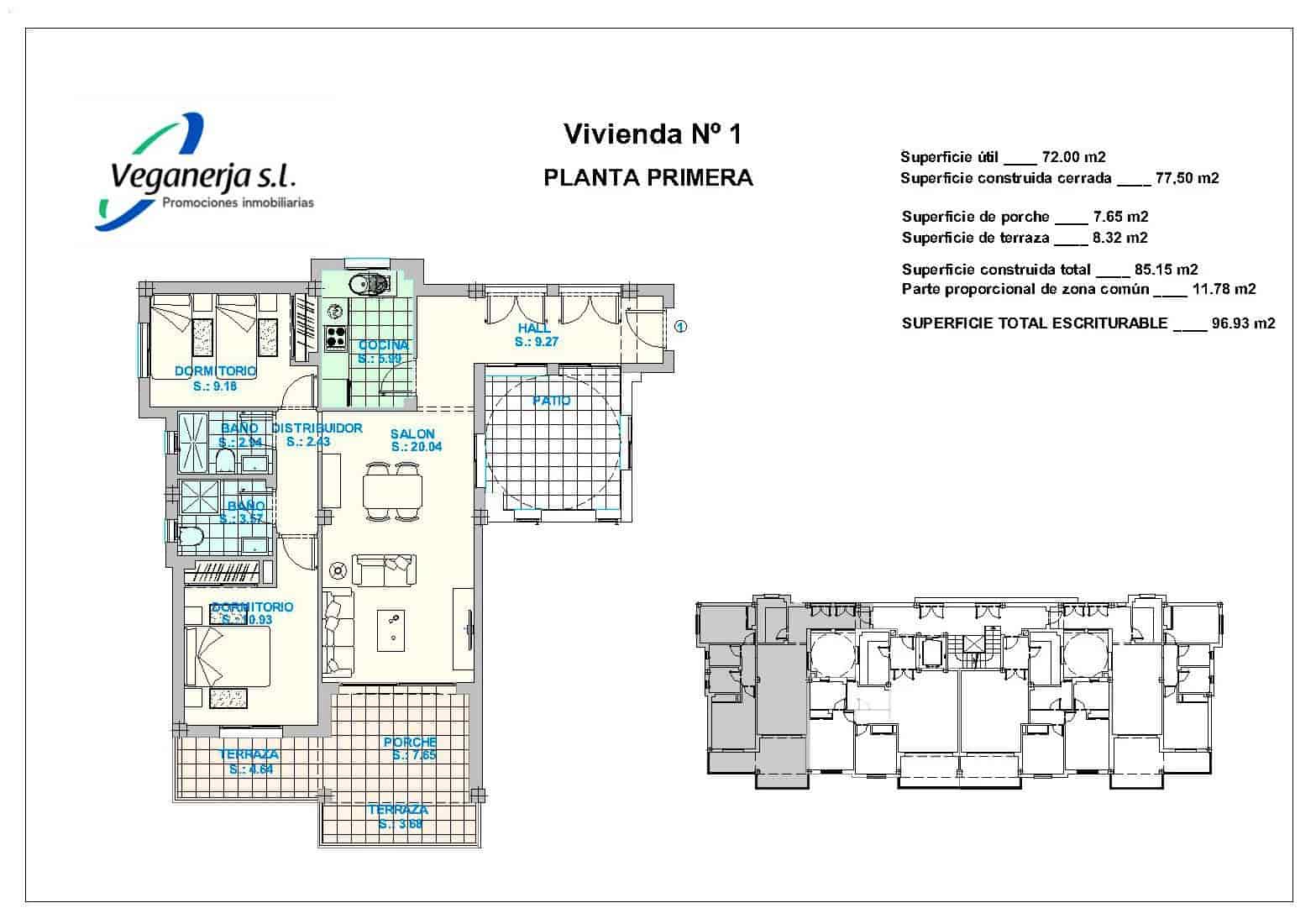 2 camera da letto Appartamento in vendita in Torrox con piscina garage - 291.500 € (Rif: 9650365)