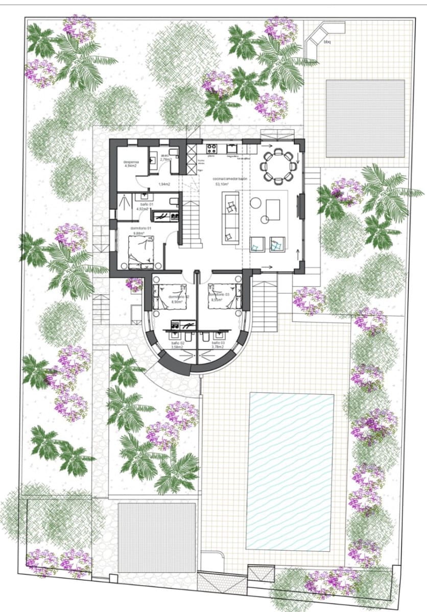4 soveværelse Villa til salg i Javea / Xabia med swimmingpool garage - € 1.495.000 (Ref: 10015862)