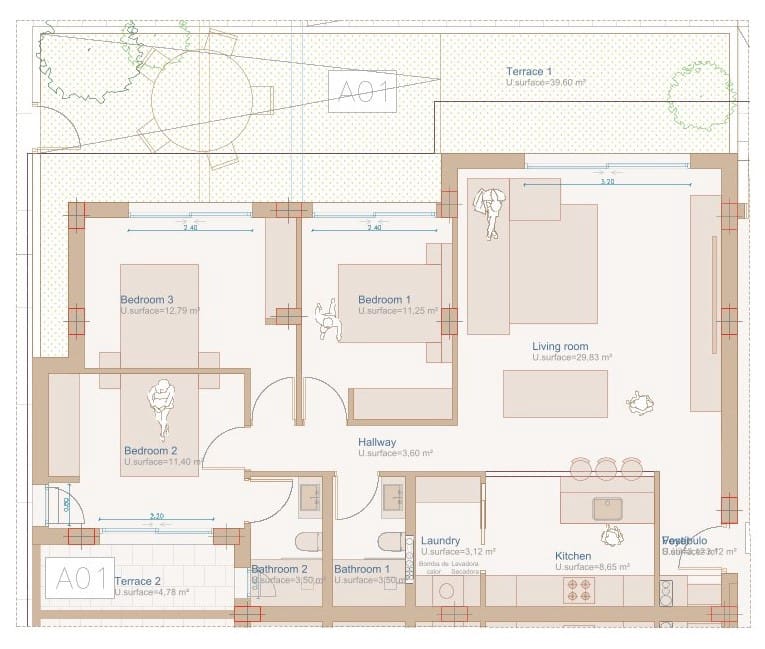 3 bedroom Apartment for sale in Javea / Xabia with pool - € 448,000 (Ref: 9427538)