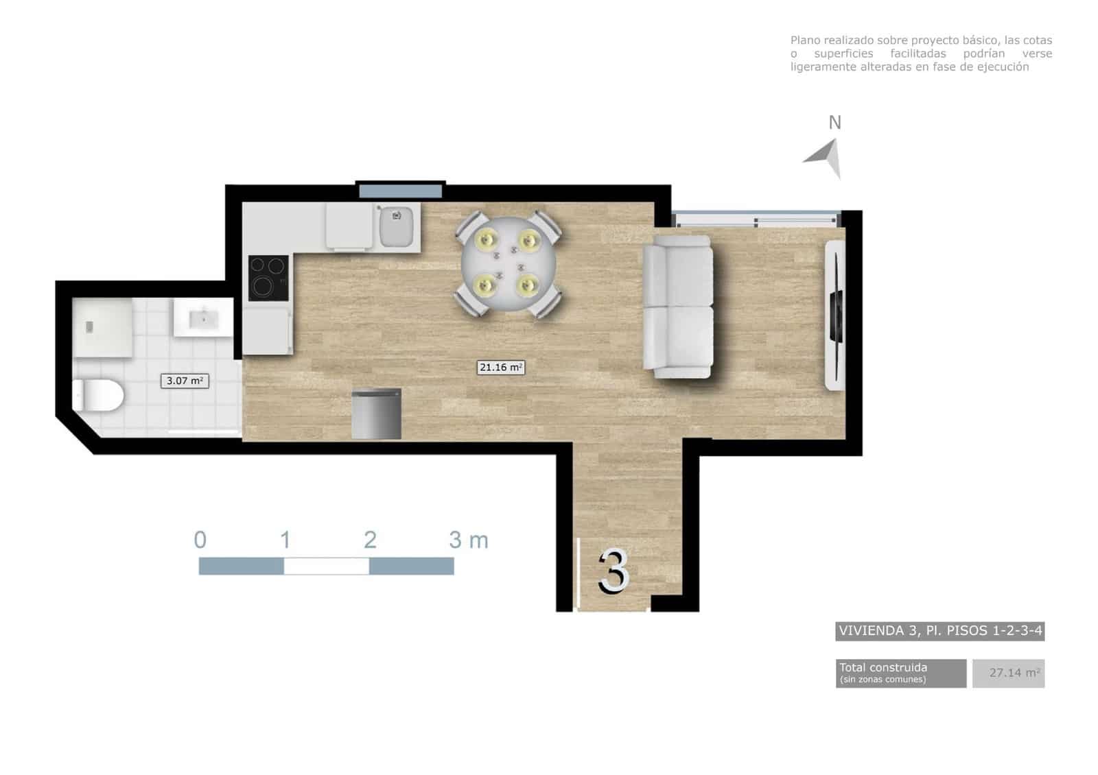 Lejlighed til salg i Torrevieja med swimmingpool garage - € 116.000 (Ref: 10018825)