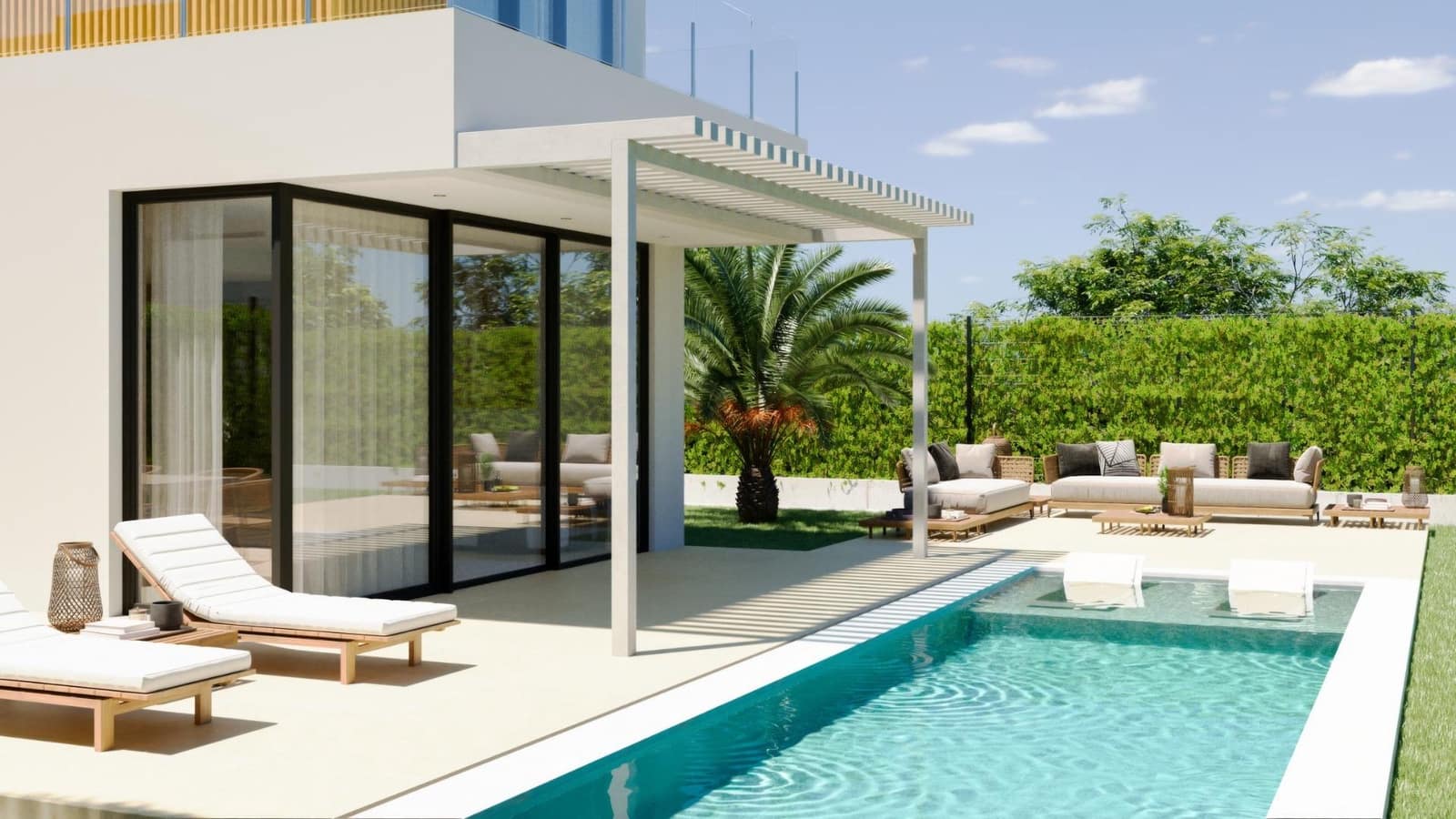 Chalet de 3 habitaciones en Finestrat en venta con piscina - 890.000 € (Ref: 9385444)