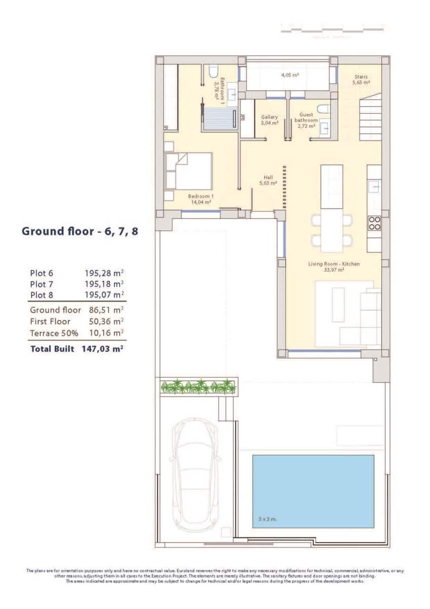 3 soveværelse Villa til salg i Dolores med swimmingpool - € 389.000 (Ref: 9439984)