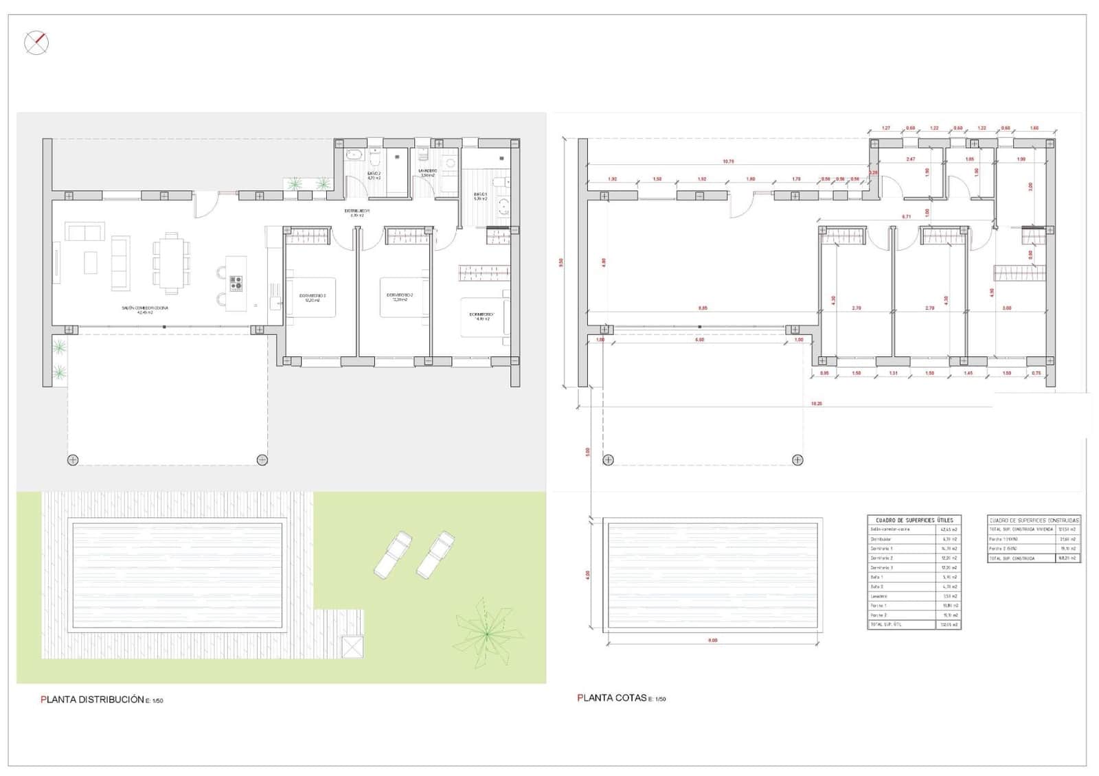 Chalet de 3 habitaciones en Pinoso en venta con piscina - 365.000 € (Ref: 9621799)
