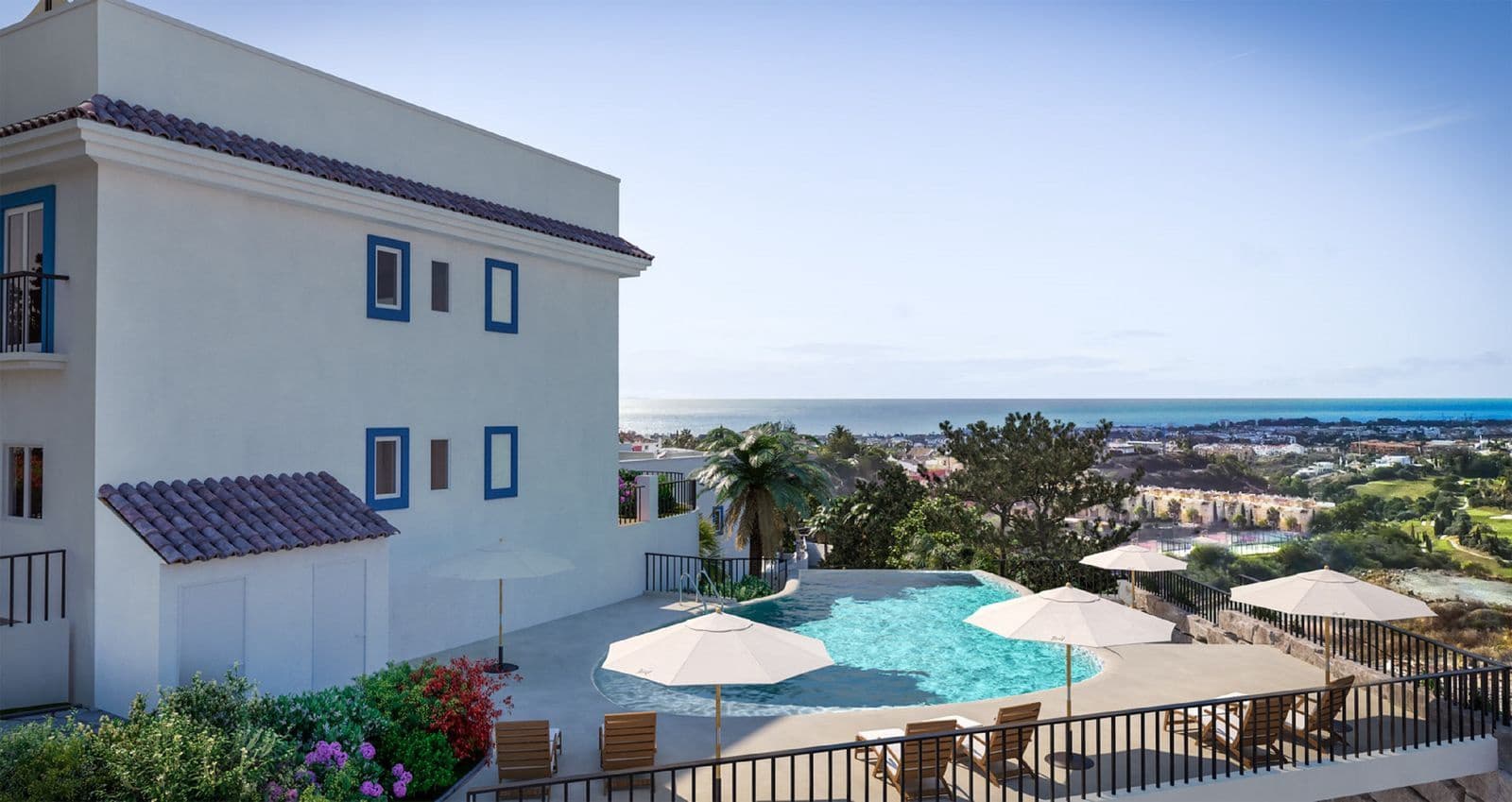 2 bedroom Penthouse for sale in El Paraiso with pool garage - € 650,000 (Ref: 9419006)