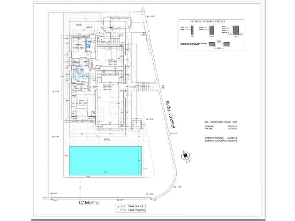 3 Zimmer Villa zu verkaufen in Cala'n Porter mit Pool - 435.000 € (Ref: 9257228)