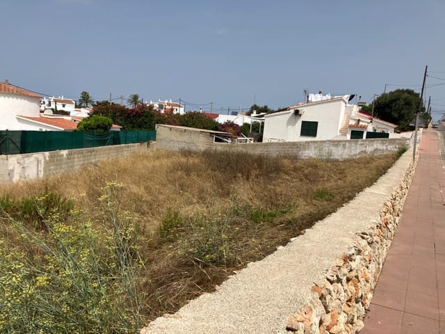 Byggegrund til salg i Cala'n Porter, Alayor / Alaior - € 155.000 (Ref: 9982951)