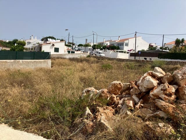 Byggegrund til salg i Cala'n Porter, Alayor / Alaior - € 155.000 (Ref: 9982951)