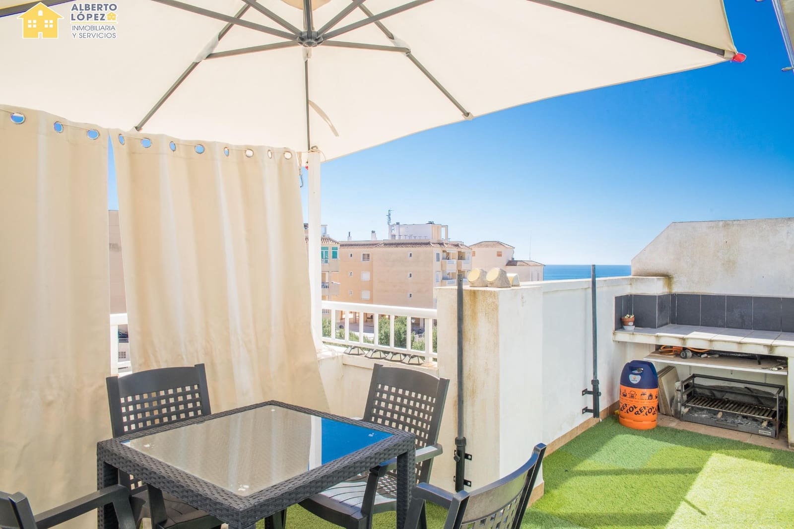 2 Zimmer Penthouse zu verkaufen in Santa Pola mit Pool Garage - 325.000 € (Ref: 9799391)