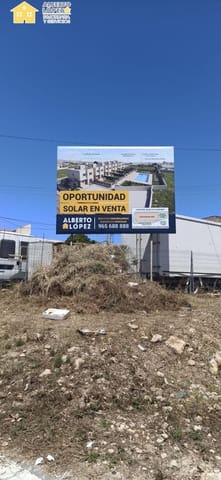 Tomt till salu i Alicante stad - 300 000 € (Ref: 9860208)