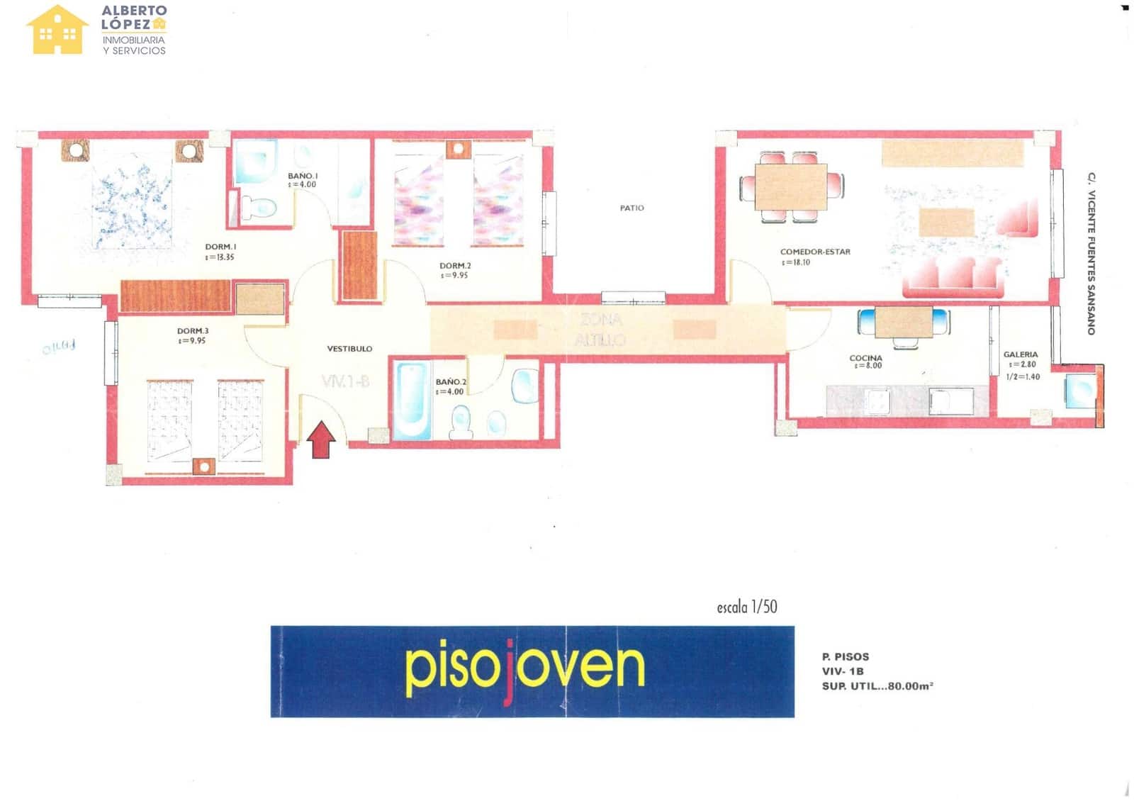 3 soverom Leilighet til salgs i Elche / Elx med garasje - € 196 500 (Ref: 9916970)
