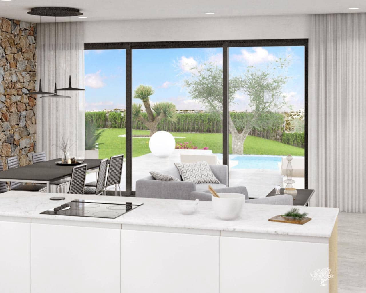 3 quarto Moradia para venda em Dehesa de Campoamor com piscina garagem - 875 000 € (Ref: 10039083)