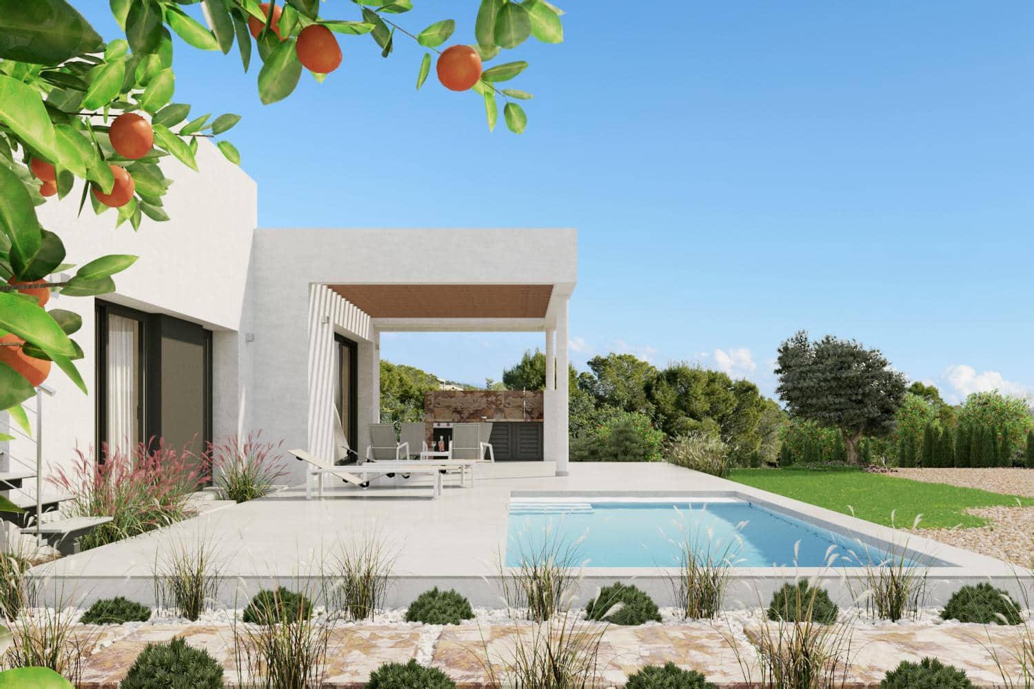 3 quarto Moradia para venda em Dehesa de Campoamor com piscina garagem - 875 000 € (Ref: 10039083)