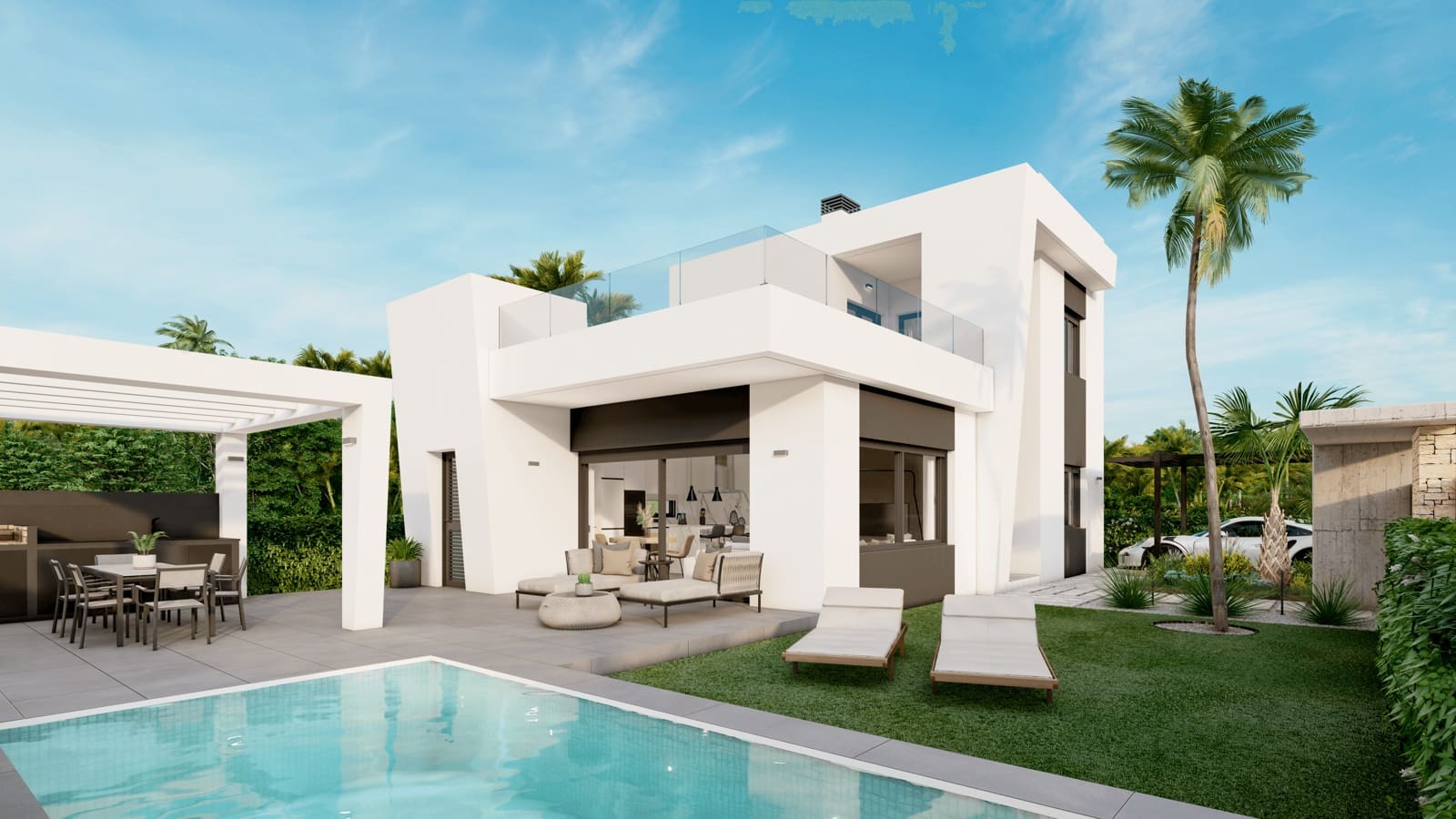 3 Zimmer Villa zu verkaufen in Orihuela Costa mit Pool Garage - 750.000 € (Ref: 10052138)
